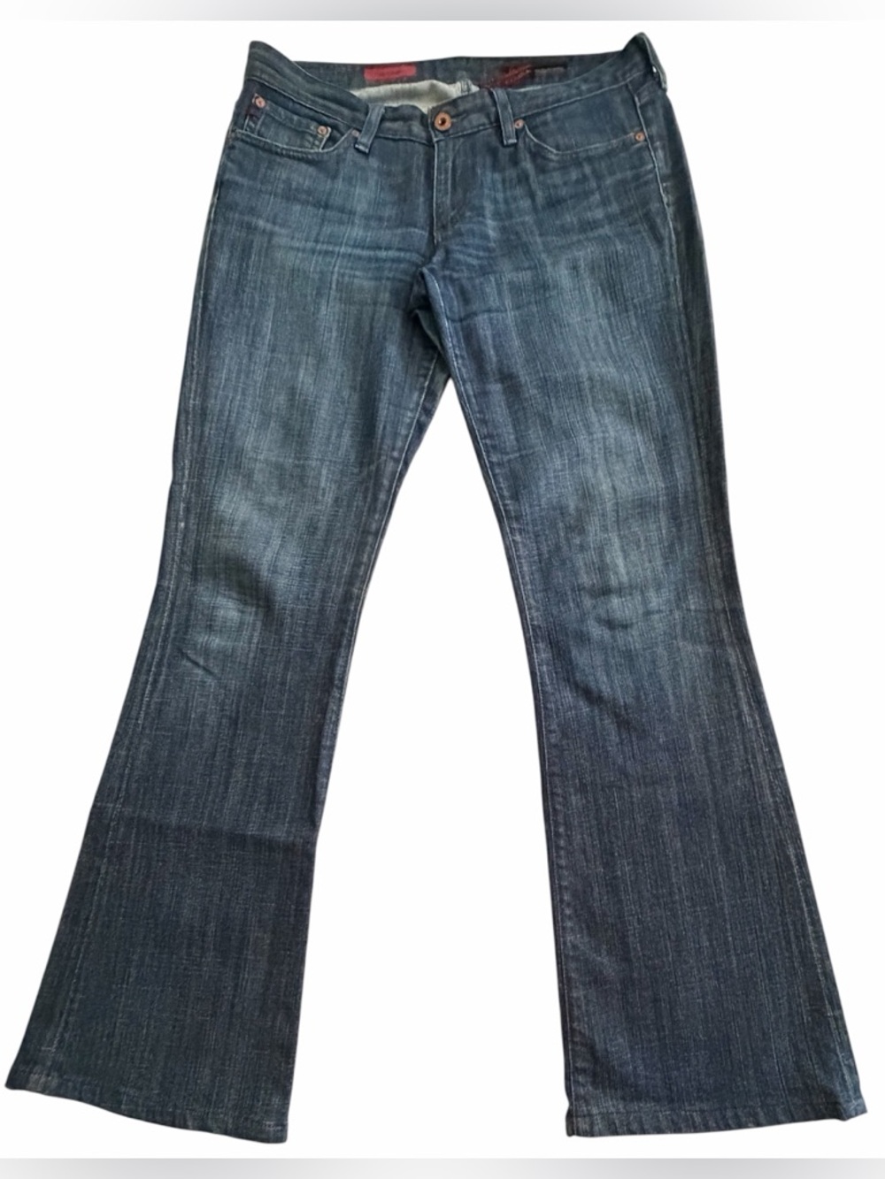 AG Adriano Goldschmied The ClubDark Blue Flare Jeans, Size 28R